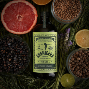 Ginebra Granicera Cítrica, 500 ml