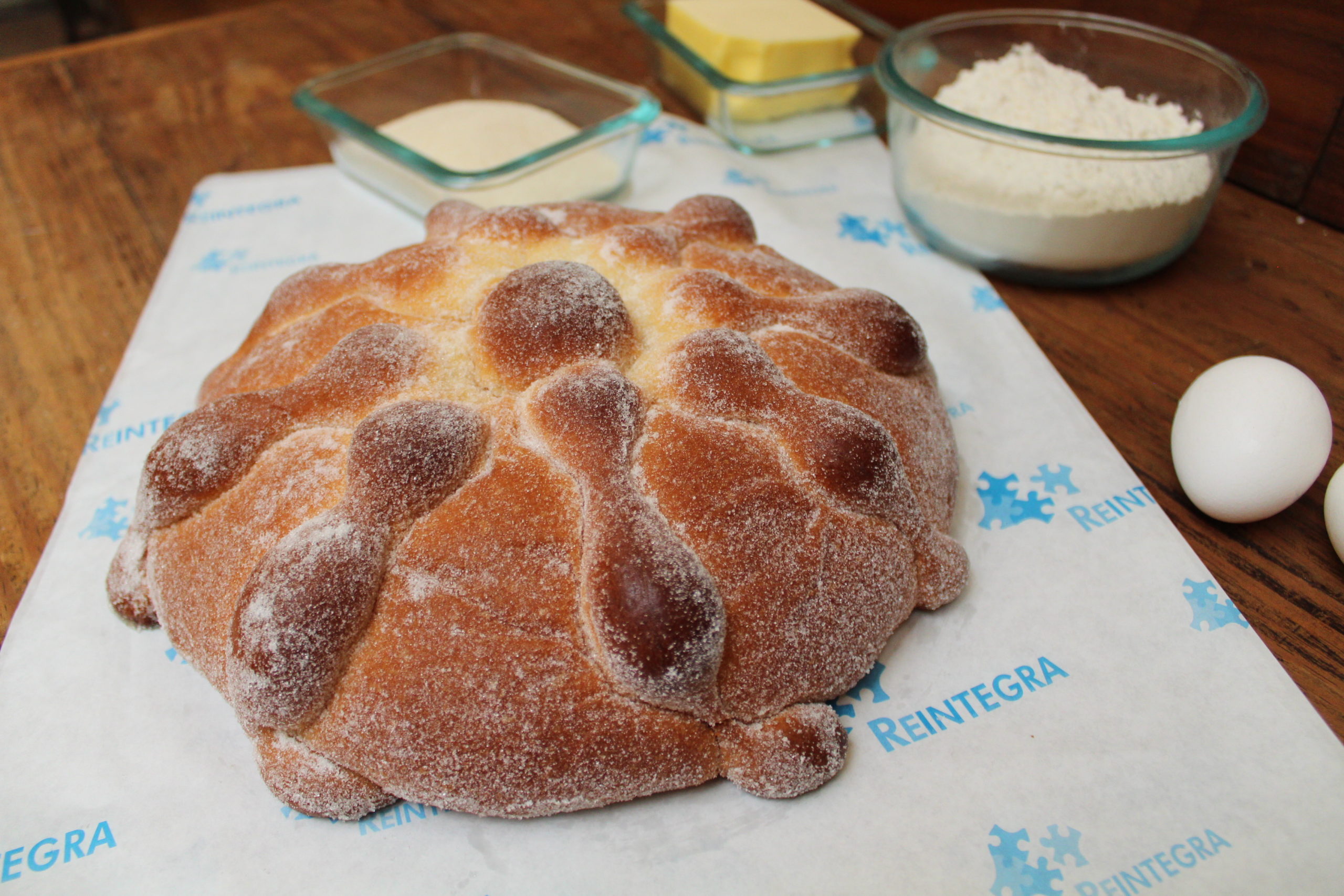 Pan de muerto familiar