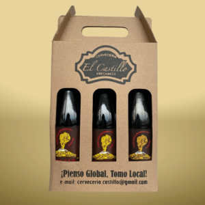 Trío de cerveza artesanal Popoca