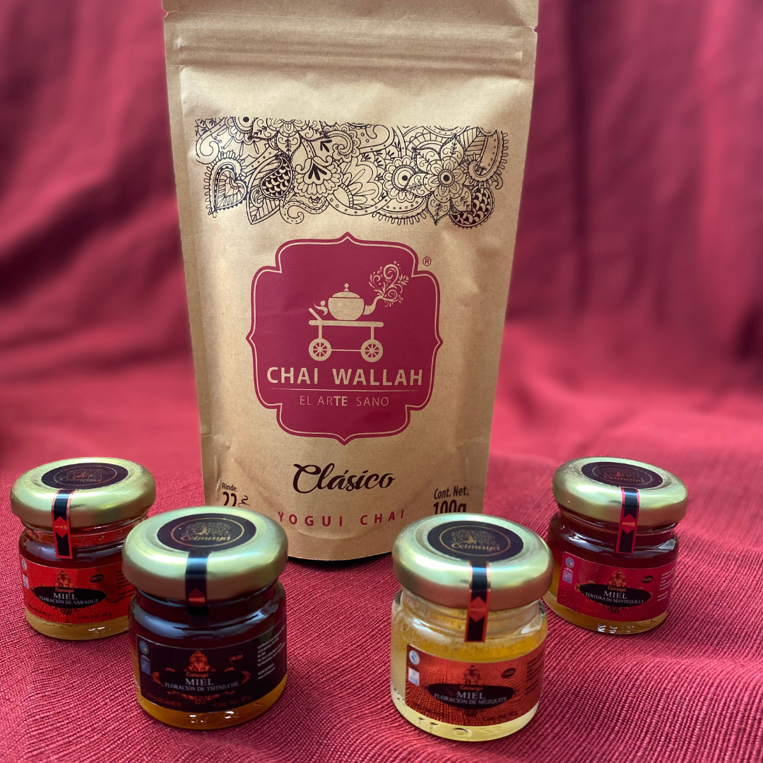 Té Chai Wallah y degustación de mieles monoflorales Ceimayá