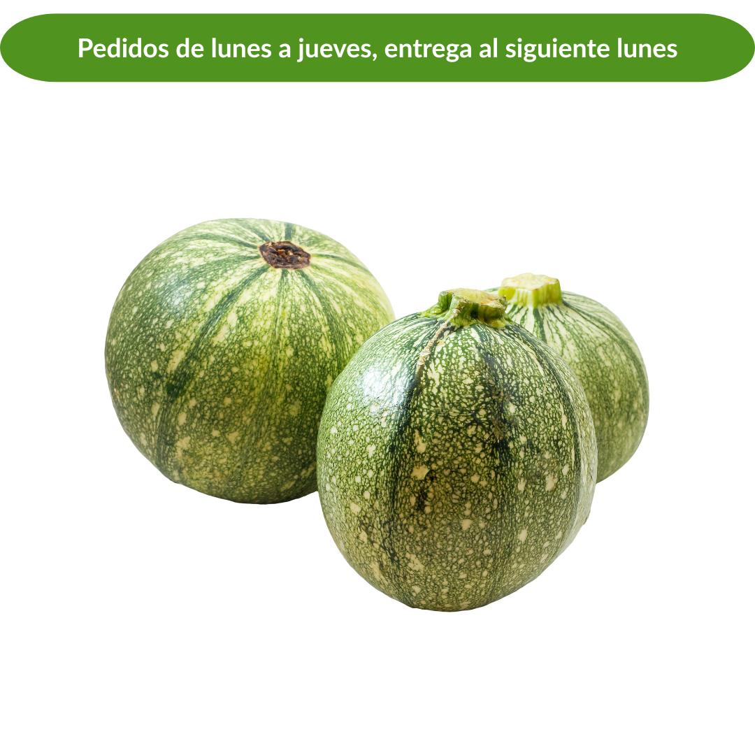 Calabacita redonda, kg