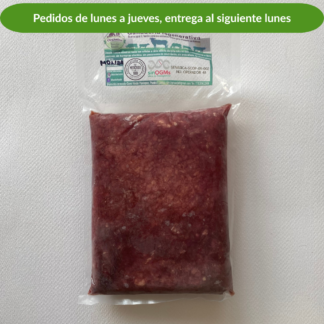 Molida de res orgánica Rancho El Raudal, 500 g