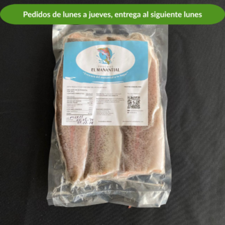 Trucha salmonada El Manantial, 4 piezas