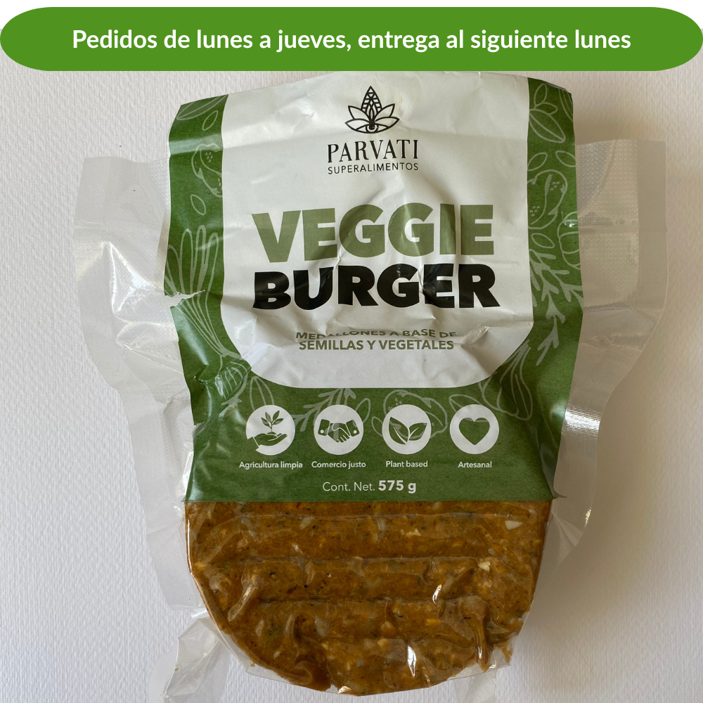 Veggie Burger Parvati, 2 piezas