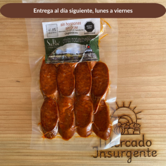 Chorizo madurado orgánico SaBio, 125 g