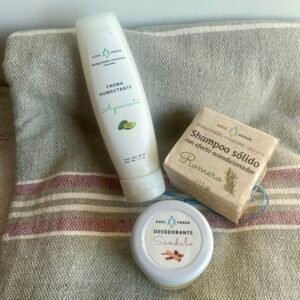 Kit de cuidado personal Azul Verde